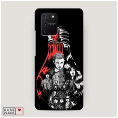 Чехол Пластиковый Samsung Galaxy S10 Lite Черная лампочка Case Place