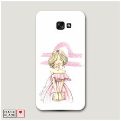 Чехол Пластиковый Samsung Galaxy A7 2017 Весы образ Case Place