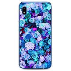 Силиконовый чехол "Цветочный ковер" на Samsung Galaxy A10 / Самсунг Галакси А10 Case Place