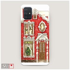Чехол Пластиковый Samsung Galaxy A71 Пряничный домик Case Place