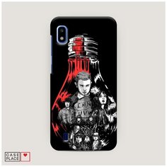 Чехол Пластиковый Samsung Galaxy A10 Черная лампочка Case Place