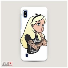 Чехол Пластиковый Samsung Galaxy A10 Белоснежка в татуировках Case Place