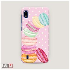 Чехол Пластиковый Samsung Galaxy A10 Пирамидка макарони Case Place
