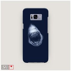 Чехол Пластиковый Samsung Galaxy S8 Пасть акулы Case Place