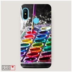 Чехол Пластиковый Xiaomi Mi A2 Lite Палитра красок Case Place