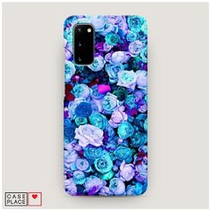 Чехол Пластиковый Samsung Galaxy S20 Цветочный ковер Case Place
