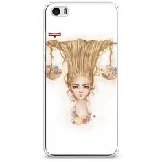 Силиконовый чехол "Весы прическа" на Xiaomi Mi5 / Сяоми Ми 5 Case Place