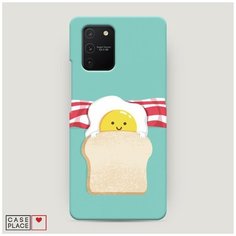 Чехол Пластиковый Samsung Galaxy A91 Съедобная кровать Case Place