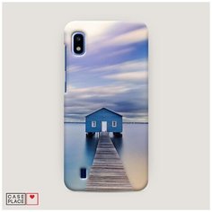 Чехол Пластиковый Samsung Galaxy A10 Домик на воде Case Place
