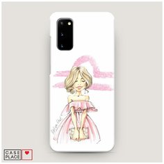 Чехол Пластиковый Samsung Galaxy S20 Весы образ Case Place