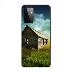 Силиконовый чехол "Домик в поле" на Samsung Galaxy A72 / Самсунг Галакси А72 Case Place