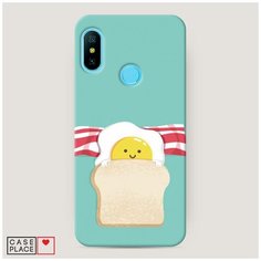 Чехол Пластиковый Xiaomi Mi A2 Lite Съедобная кровать Case Place