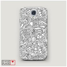 Чехол Пластиковый Samsung Galaxy S4 Бильярдная мозаика Case Place