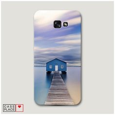 Чехол Пластиковый Samsung Galaxy A7 2017 Домик на воде Case Place