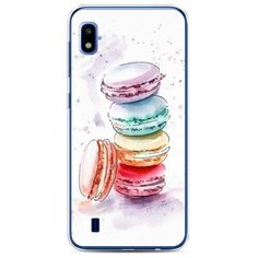 Силиконовый чехол "Пирамидка макарони 2" на Samsung Galaxy A10 / Самсунг Галакси А10 Case Place