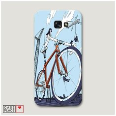 Чехол Пластиковый Samsung Galaxy A7 2017 Хобби велосипед 10 Case Place