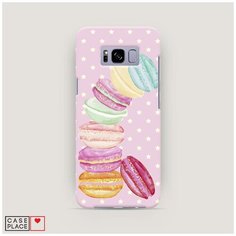 Чехол Пластиковый Samsung Galaxy S8 Пирамидка макарони Case Place