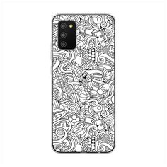 Силиконовый чехол "Бильярдная мозаика" на Samsung Galaxy A02s / Самсунг Галакси A02s Case Place