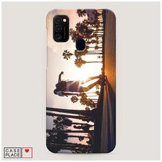 Чехол Пластиковый Samsung Galaxy M21 Хобби скейт 2 Case Place