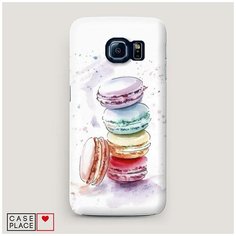 Чехол Пластиковый Samsung Galaxy S7 Пирамидка макарони 2 Case Place