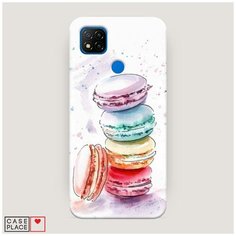 Чехол Пластиковый Xiaomi Redmi 9C Пирамидка макарони 2 Case Place
