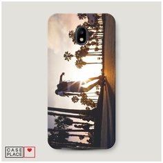 Чехол Пластиковый Samsung Galaxy J3 2017 Хобби скейт 2 Case Place
