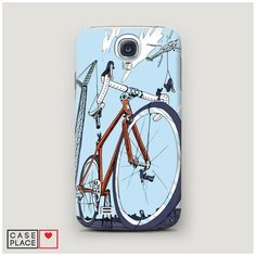 Чехол Пластиковый Samsung Galaxy S4 Хобби велосипед 10 Case Place
