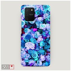 Чехол Пластиковый Samsung Galaxy A91 Цветочный ковер Case Place