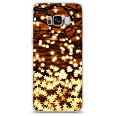 Силиконовый чехол "Новогодняя гирлянда" на Samsung Galaxy S8 / Самсунг Галакси С8 Case Place