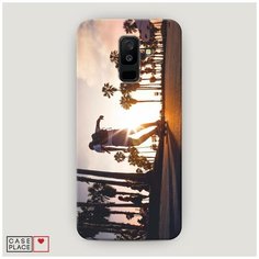 Чехол Пластиковый Samsung Galaxy A6 Plus Хобби скейт 2 Case Place