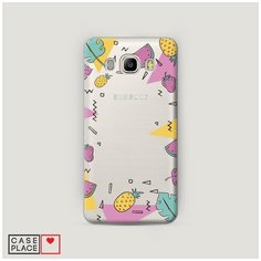 Чехол Пластиковый Samsung Galaxy J7 2016 Летняя рамка Case Place
