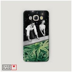 Чехол Пластиковый Samsung Galaxy J7 2016 Ковер самокрут Case Place