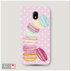 Чехол Пластиковый Samsung Galaxy J3 2017 Пирамидка макарони Case Place
