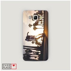 Чехол Пластиковый Samsung Galaxy J7 2016 Хобби скейт 2 Case Place
