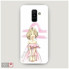 Чехол Пластиковый Samsung Galaxy A6 Plus Весы образ Case Place