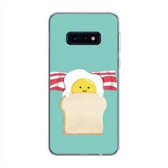 Силиконовый чехол "Съедобная кровать" на Samsung Galaxy S10E / Самсунг Галакси S10E Case Place