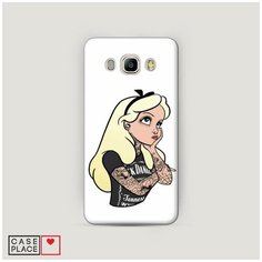 Чехол Пластиковый Samsung Galaxy J7 2016 Белоснежка в татуировках Case Place