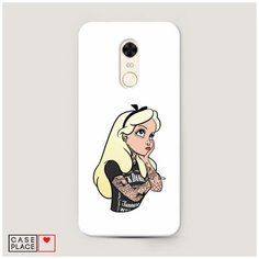 Чехол Пластиковый Xiaomi Redmi 5 Plus Белоснежка в татуировках Case Place