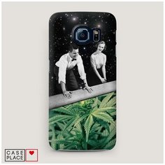 Чехол Пластиковый Samsung Galaxy S7 Ковер самокрут Case Place