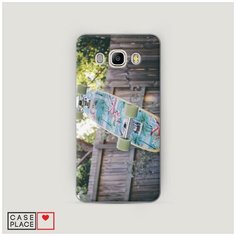 Чехол Пластиковый Samsung Galaxy J7 2016 Хобби скейт 3 Case Place