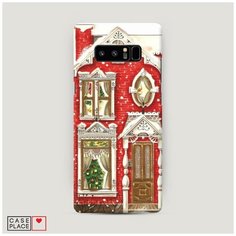 Чехол Пластиковый Samsung Galaxy Note 8 Пряничный домик Case Place
