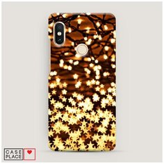 Чехол Пластиковый Xiaomi Redmi Note 5/Note 5 Pro Новогодняя гирлянда Case Place