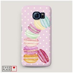 Чехол Пластиковый Samsung Galaxy S7 Пирамидка макарони Case Place