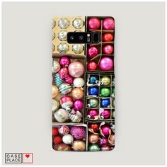 Чехол Пластиковый Samsung Galaxy Note 8 Елочные игрушки Case Place