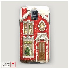 Чехол Пластиковый Samsung Galaxy S5 Пряничный домик Case Place