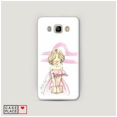 Чехол Пластиковый Samsung Galaxy J7 2016 Весы образ Case Place