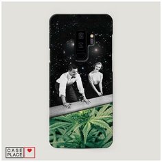 Чехол Пластиковый Samsung Galaxy S9 Plus Ковер самокрут Case Place
