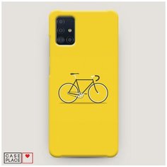 Чехол Пластиковый Samsung Galaxy A51 Хобби велосипед 1 Case Place