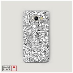 Чехол Пластиковый Samsung Galaxy J5 2016 Бильярдная мозаика Case Place