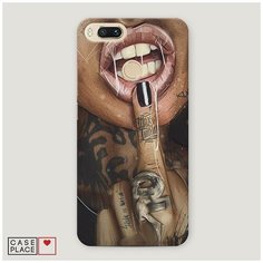 Чехол Пластиковый Xiaomi Mi A1 Девушка с татуировками Case Place